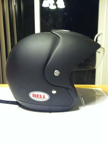 Bell medium 3/4 motorcycle helmet