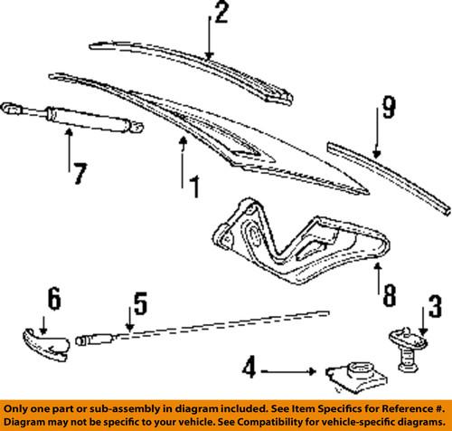 Porsche oem 91151233101 trunk lid lift support/lift support