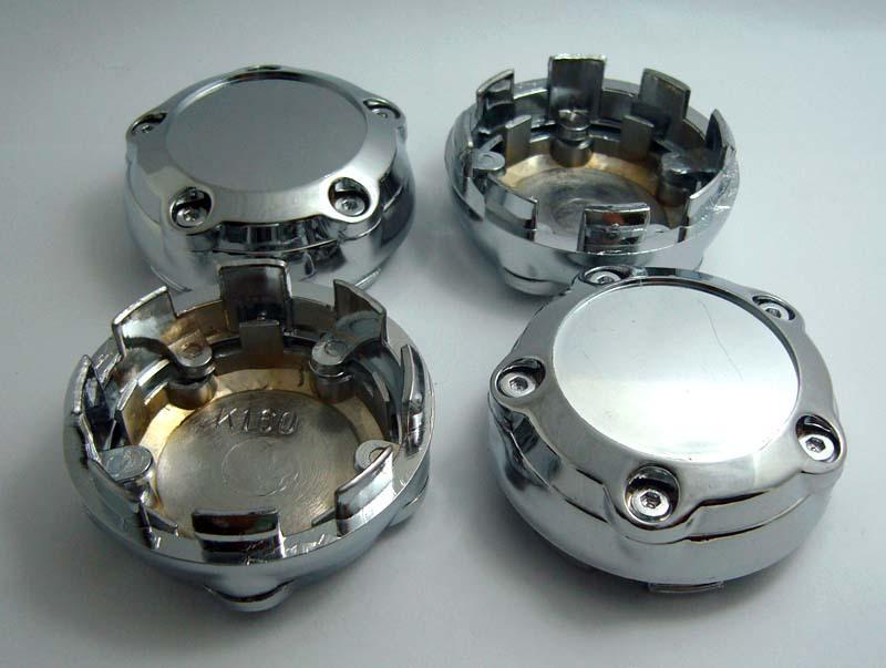 4x no logo wheel center cap hubs tuning car chrome finished 67.5mm x 62.5mm #103