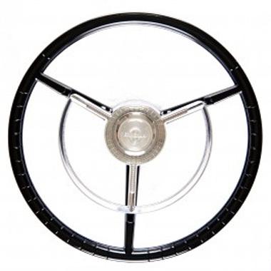 Brand new in box small 1956-1957 ford thunderbird 15" steering wheel replaces 18