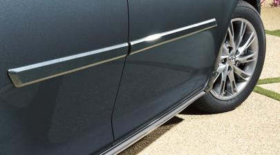 Brand new oem 2012-2014 camry body side moldings (1h2 cosmic gray)