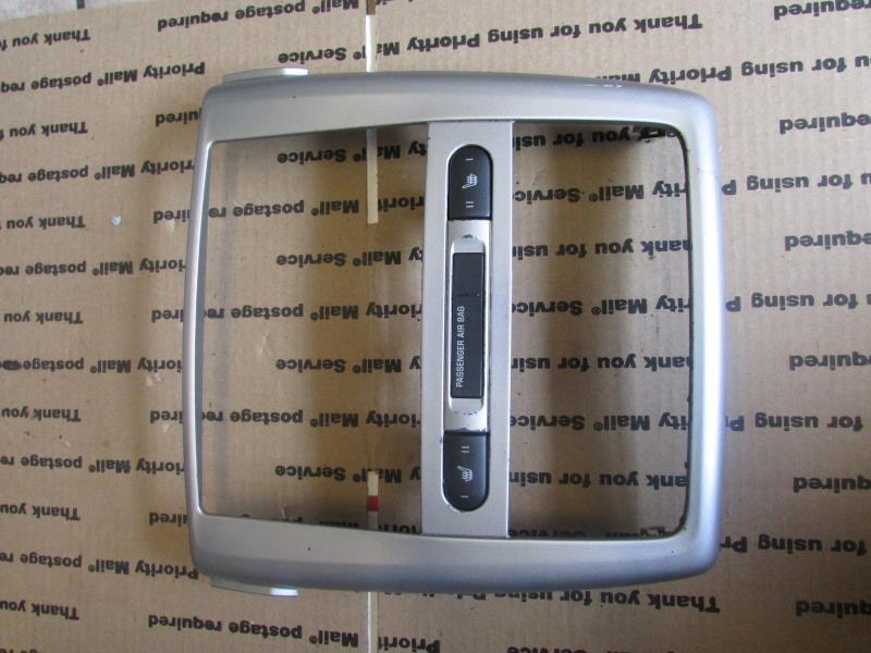 05 06 07 08 09 10 cobalt radio climate control dash bezel panel silver 20118