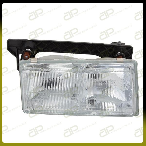 Cadillac eldorado 92-02 replacement passenger rh head light lamp right clear len