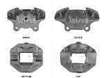 Nugeon 22-03106r front right rebuilt caliper with hardware