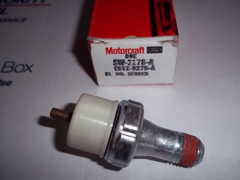 Motorcraft sw-2178a switch, oil pressure w/light