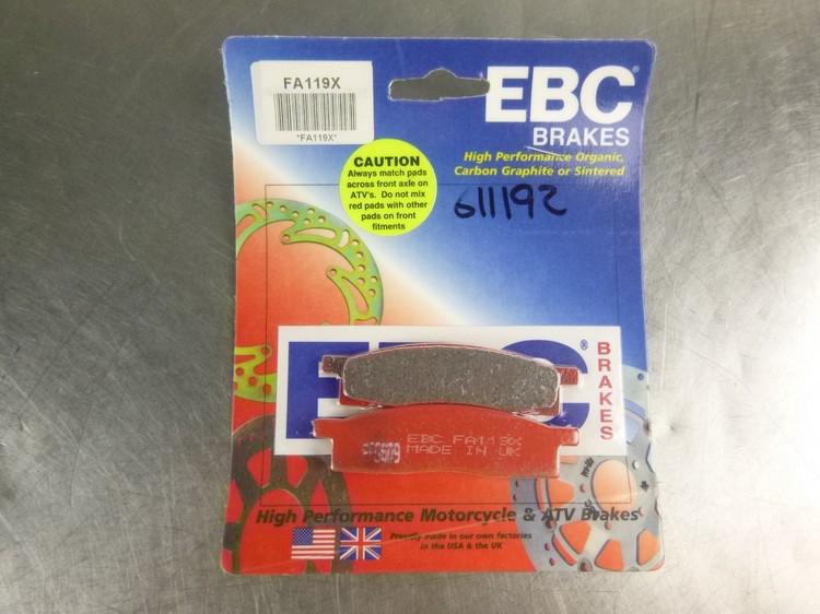 Ebc motorcycle brake pad ebc fa119x new