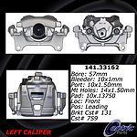 Centric parts 141.33162 front left rebuilt caliper with hardware