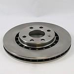 Iap/dura international br31073 front disc brake rotor