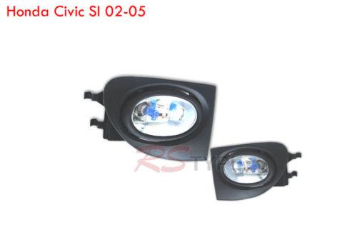 Honda civic si hatchback 2003-2005 - oe style fog lamp kit(clear len)