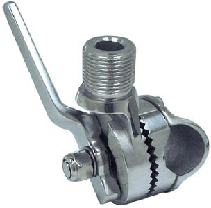 Seachoice 19541 antenna ratchet rail mnt-ss