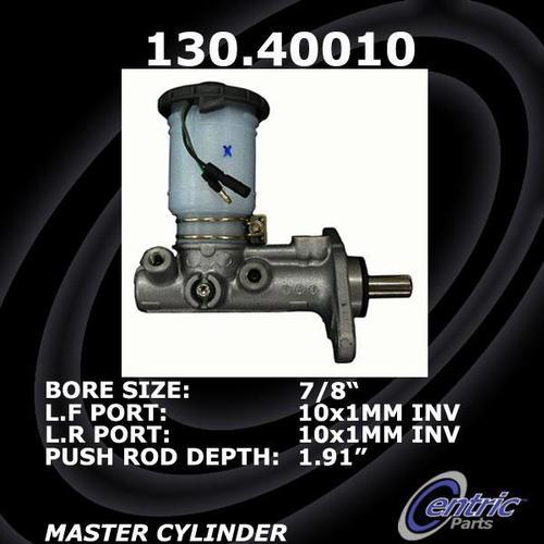 Centric 130.40010 brake master cylinder-premium master cylinder