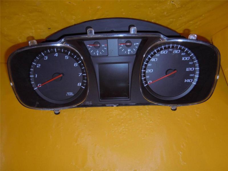 2012 equinox speedometer instrument cluster dash panel gauges