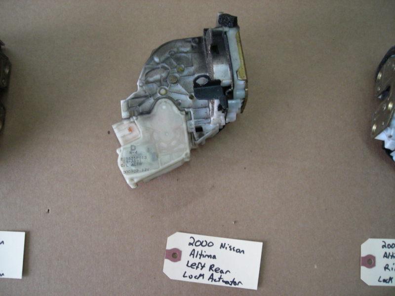 1998-2001 nissan altima left rear power door lock actuator lh driver side