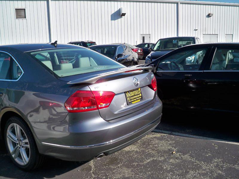 2013 volkswagen passat spoiler - custom style