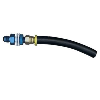 Jaz 835-008-11 fuel cell pickup hose kit -8 an inlet 18.0" hose length kit