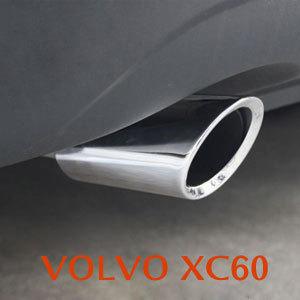 2010 2011 2012 volvo xc60 exhaust muffler tip tail pipe 2pcs