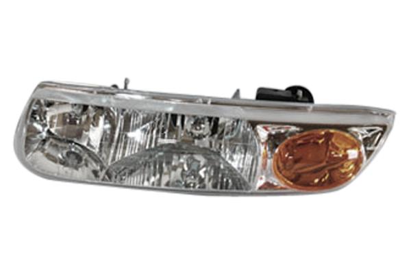 Tyc 20-6016-00 - 2000 saturn s-series left replacement headlight assembly