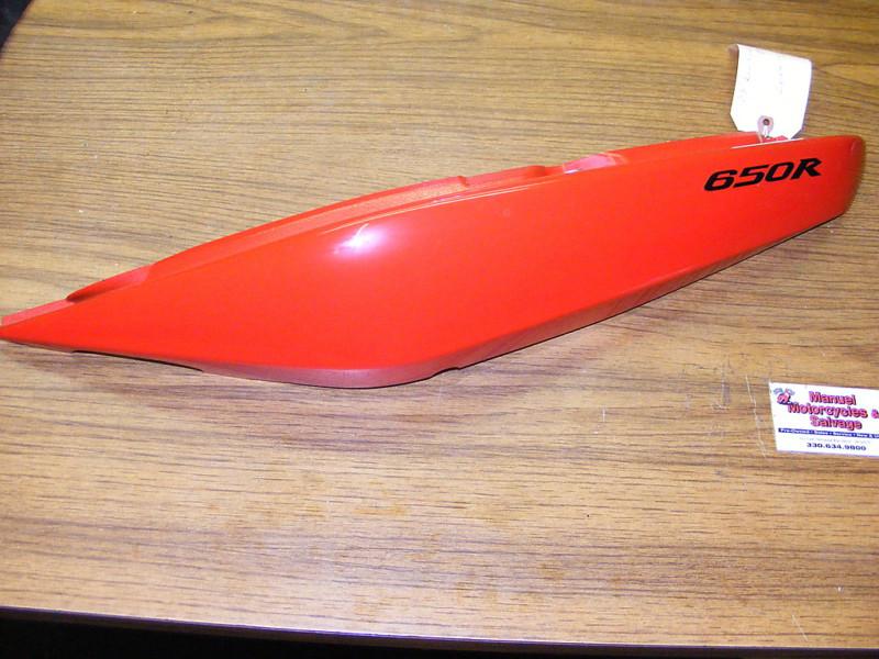 08 kawasaki ex650a ninja tail panel left