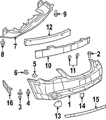 Chrysler 5155643aa genuine oem factory original lower grille