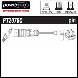 Ht ignition leads volkswagen polo (typ 6n1) 1.4 i l (mot anw/auc/aud) 1995-2001