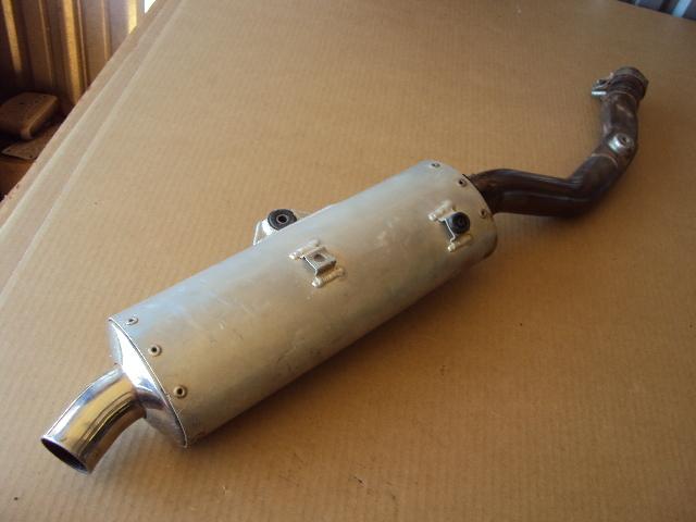 98' yamaha yz400 yz-400 f yz400f / stock exhaust silencer muffler