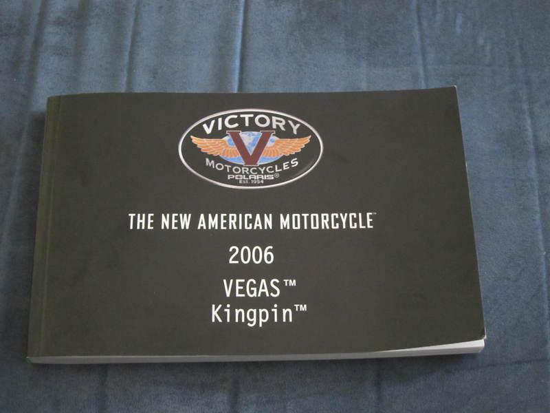 Victory owners manual vegas & kingpin  2006