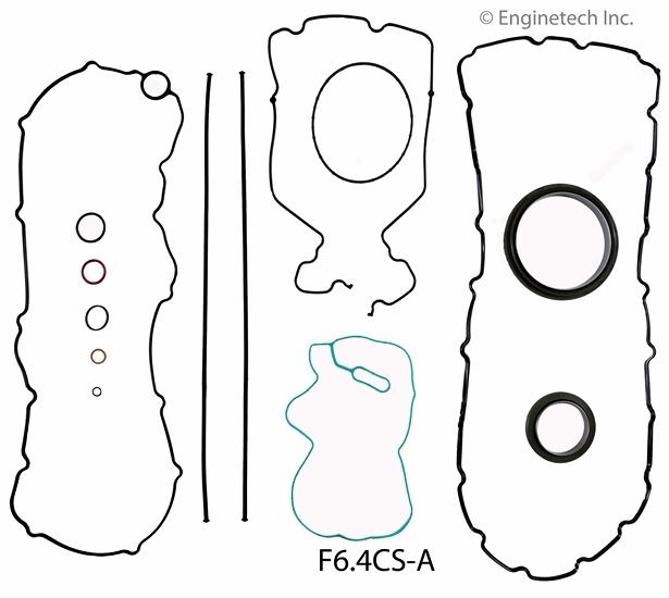 Ford 6.4l diesel 2008-2009 conv. gasket set  f6.4cs-a