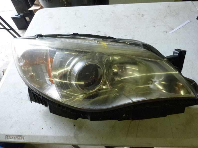 2008 - 2009 subaru outback sport headlight passenger side (oem)