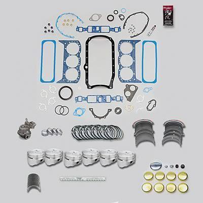 Federal mogul premium engine rebuild kit gm v6 4.3l +.030" bore stock rods/mains