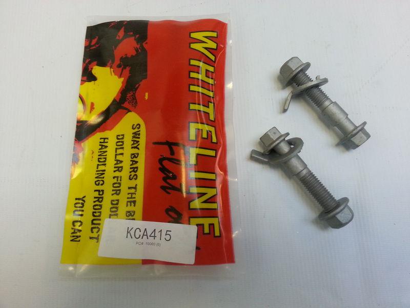 Kca415 whiteline 15mm adjustable camber bolt set (2 bolts) 