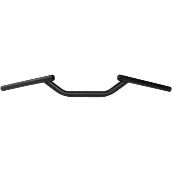 Todd's cycle 0601-1864 cafƒ speed up handlebars flat black 1" bars