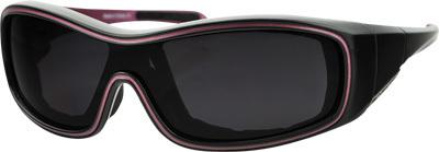 Bobster zoe sunglasses midnight plum w/smoke lens bzoe401