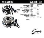 Centric parts 402.65023 front hub assembly