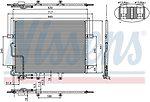 Nissens north america 94614 condenser