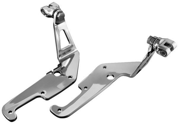 Kuryakyn cruise peg mounts chrome honda vtx1300t 2008-2009