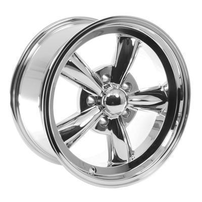 Summit racing legend 5 series chrome wheel 17"x9" 5x5" bc