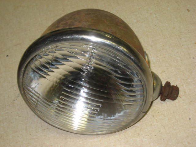 Lqqk! vintage fog king teleoptic driving light lamp old car truck hot rod