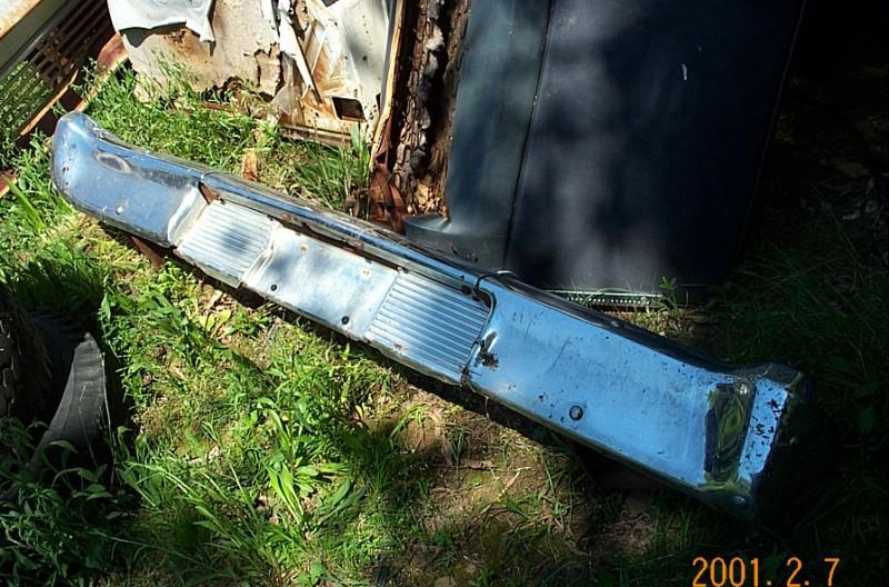 1962 chevy impala rear bumper belair biscayne