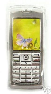 Clear crystal case cover for nokia e60 mobile phone