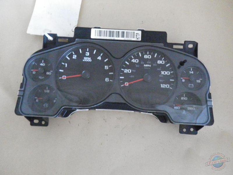 Cluster / speedometer silverado 3500 pickup 1200826 07 08 09 10 11 12 cluster