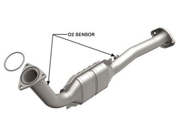 H2 magnaflow catalytic converters - 49 state legal - 24083