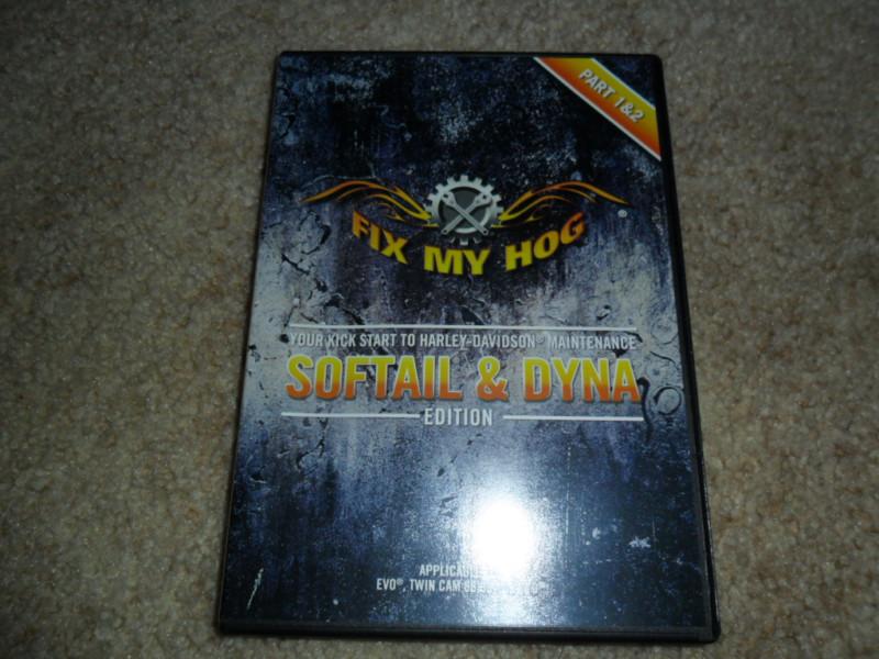 Fix my hog dvd softail & dyna edition part 1 & 2 evo twin cam harley davidson hd