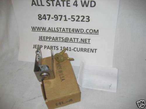 New hood lock w/keys 1998-2006 jeep wrangler tj no drilling to install usa made