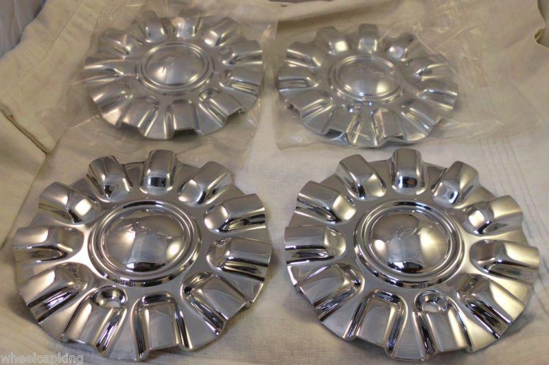 Ion wheels chrome custom wheel center cap caps set 4 #cap-2131443 new!