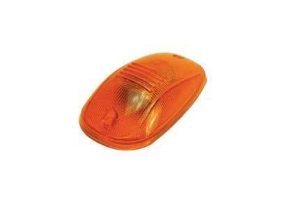 Pacer cab roof light - dodge style - amber single (3.75 x 3 x 1.25-in) 20-246as