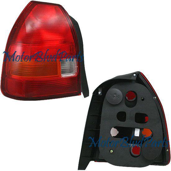 96-98 ivic hatchback tail light rear lamp driver left