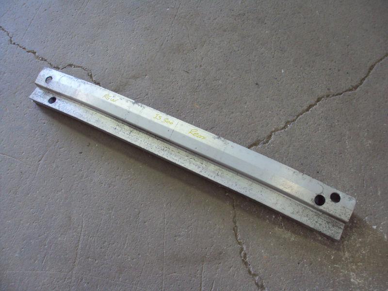 01-05 lexus is300 is rear bumper reinforcement alum bar oem