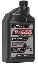 Torco t-4r 4-stroke synthetic blend motor oil 10w-40 liter t671044ce