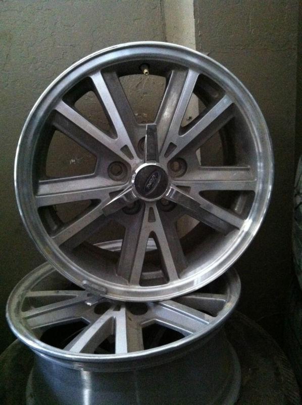 2006 5 lug mustang alloy wheels-set of 4