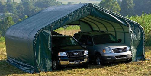 ►►►22x40x11h instant temporary portable 2 car garage shelter logic carport kit